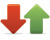 Trading Information Arrows Icon