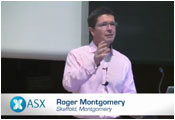Image of Roger Montgomery presenting at ASX Investor Hour
