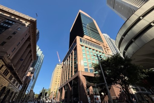 View of 39 Martin Place building from street level