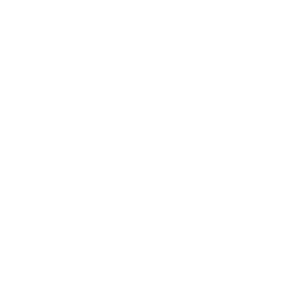 Simple graphic of a person climbing up stairs to a goal in white outline