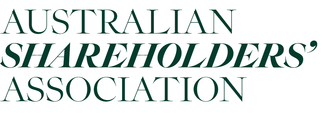 Australian Shareholders' Association logo in deep green