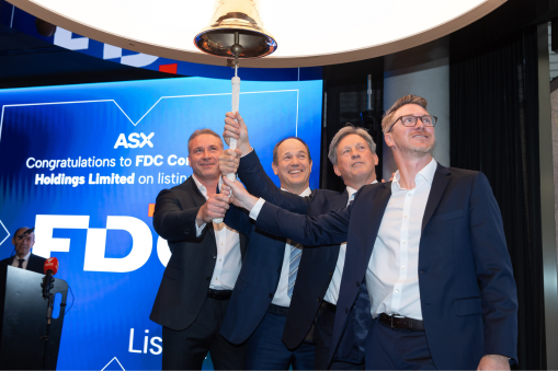 FDC Team ring the bell
