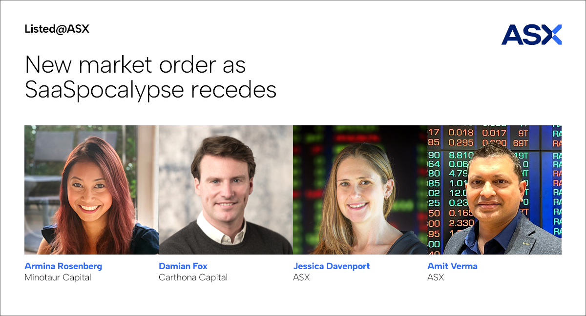 ASX market commentary on SaaSpocalypse receding
