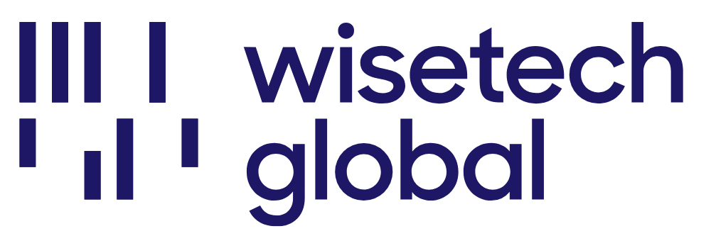 Wisetech Global wordmark with abstract bars