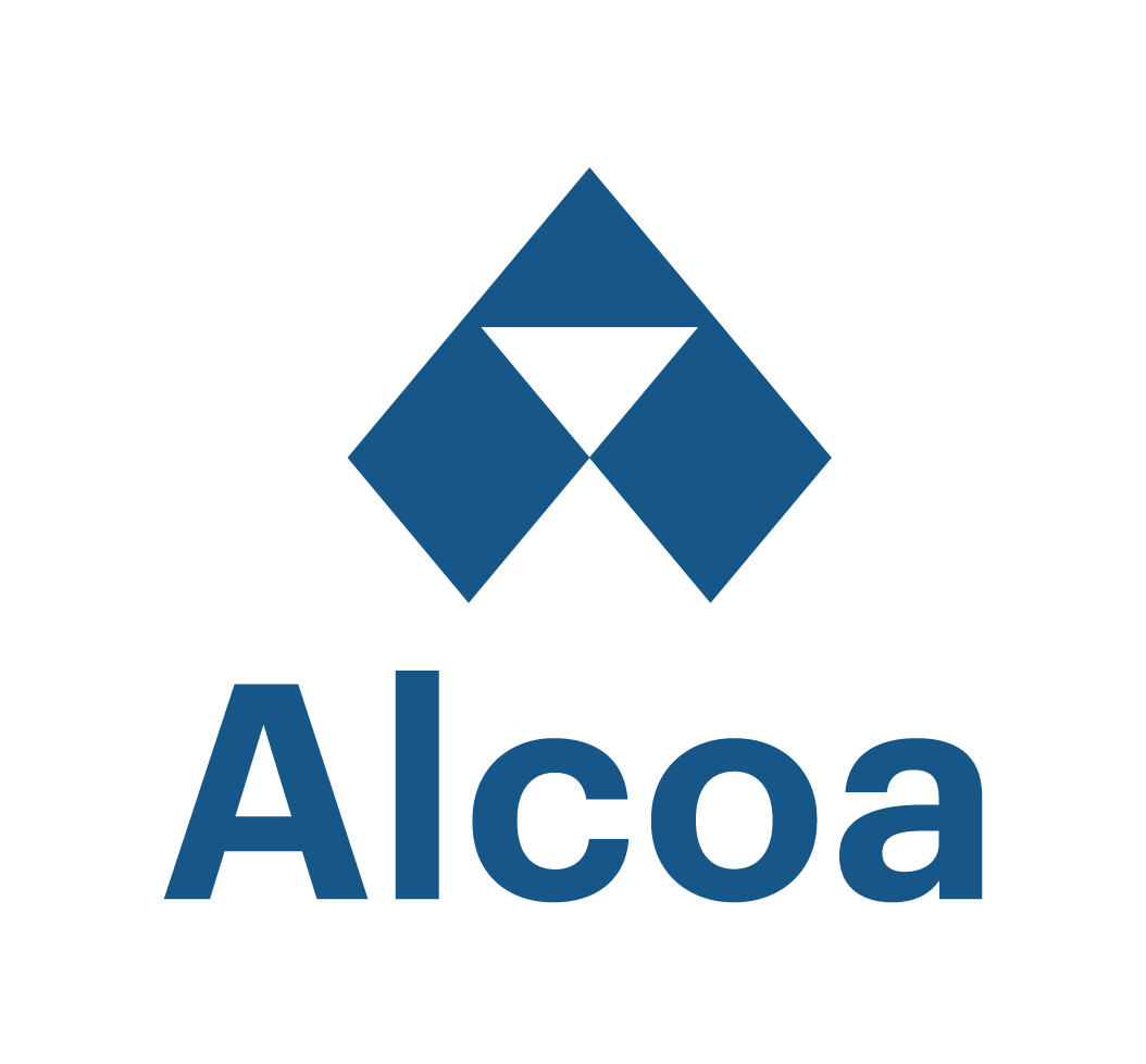 Alcoa logo horizontal blue