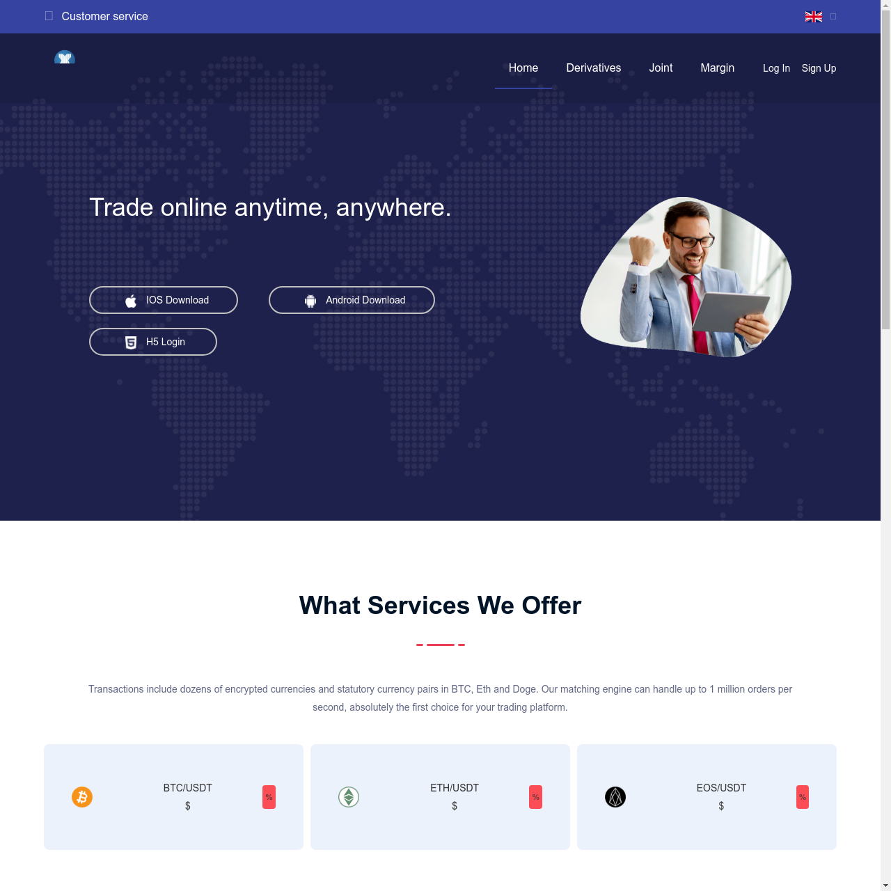 Screenshot of reported fraudulent website, app or portal.