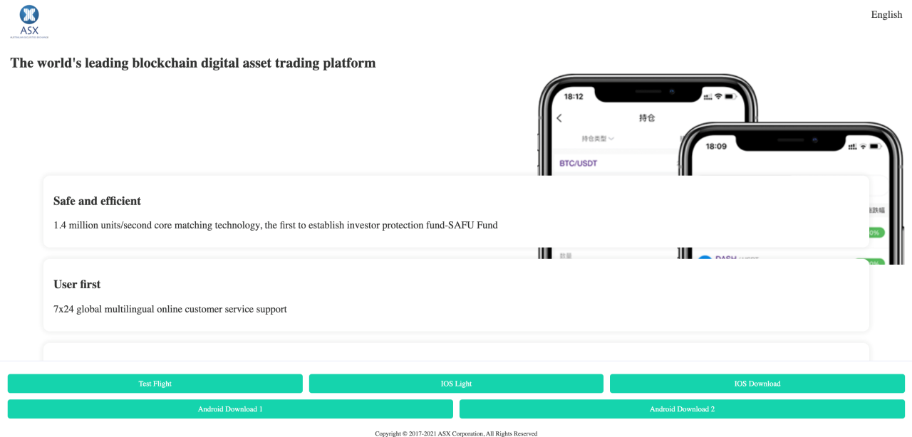 Screenshot of reported fraudulent website, app or portal.