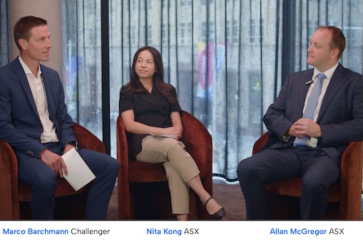 Marco Barchmann, Challenger, Nita Kong, ASX and Allan McGregor, ASX